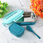 ALVENZA Stainless Steel Lunch Box – 3-in-1 Leakproof Set | Lunchie Bunchie