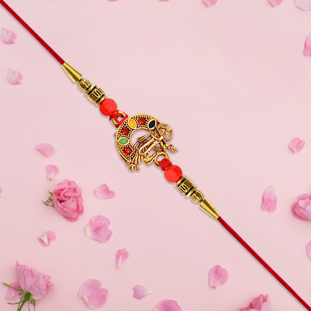 ALVENZA Lord Krishna Rakhi – Spiritual Protection for Brother