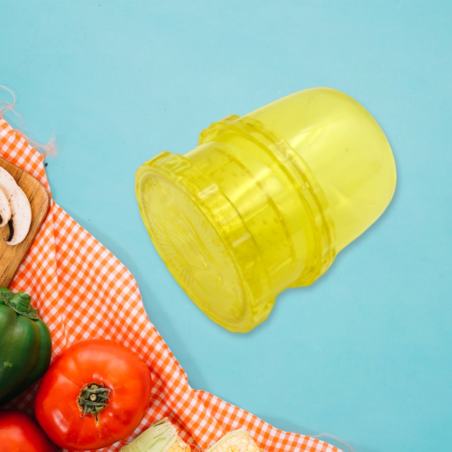 2-in-1 Manual Citrus Juicer & Grinder Portable & Easy to Use - Front View