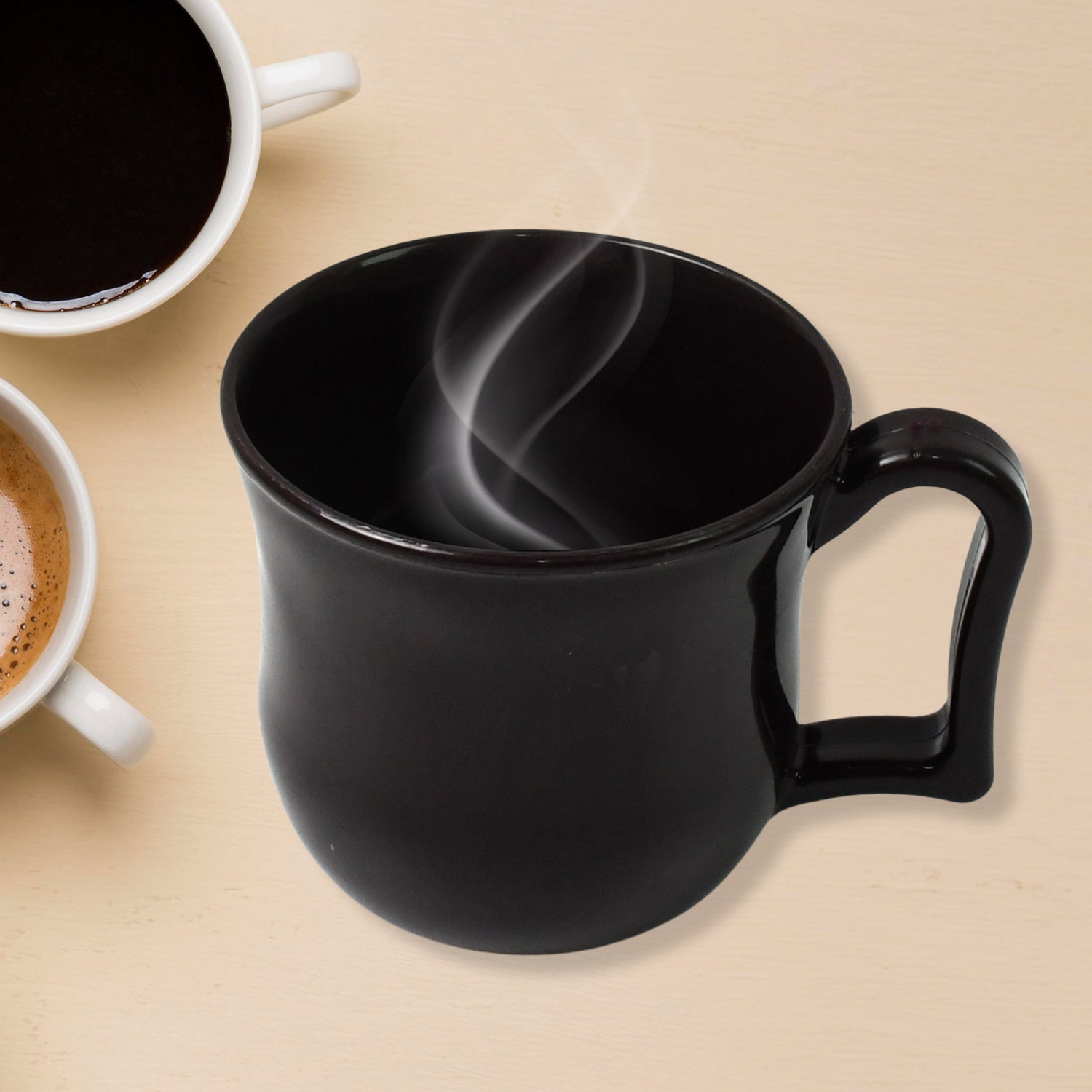 Plastic Coffee Mug Unbreakable & Lightweight | Mug Wala - Front View