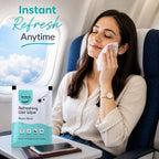 Aqua Nova Refreshing Wet Wipe Gentle & Travel-Friendly Cleansing - Front View