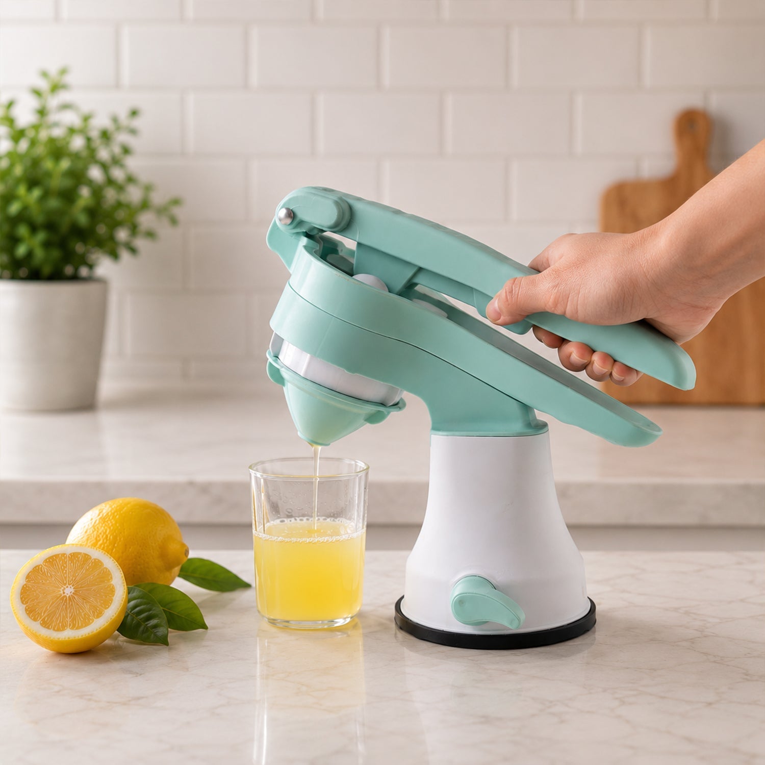 ALVENZA Manual Citrus Juicer – Effortless Hand Press for Fresh Juice