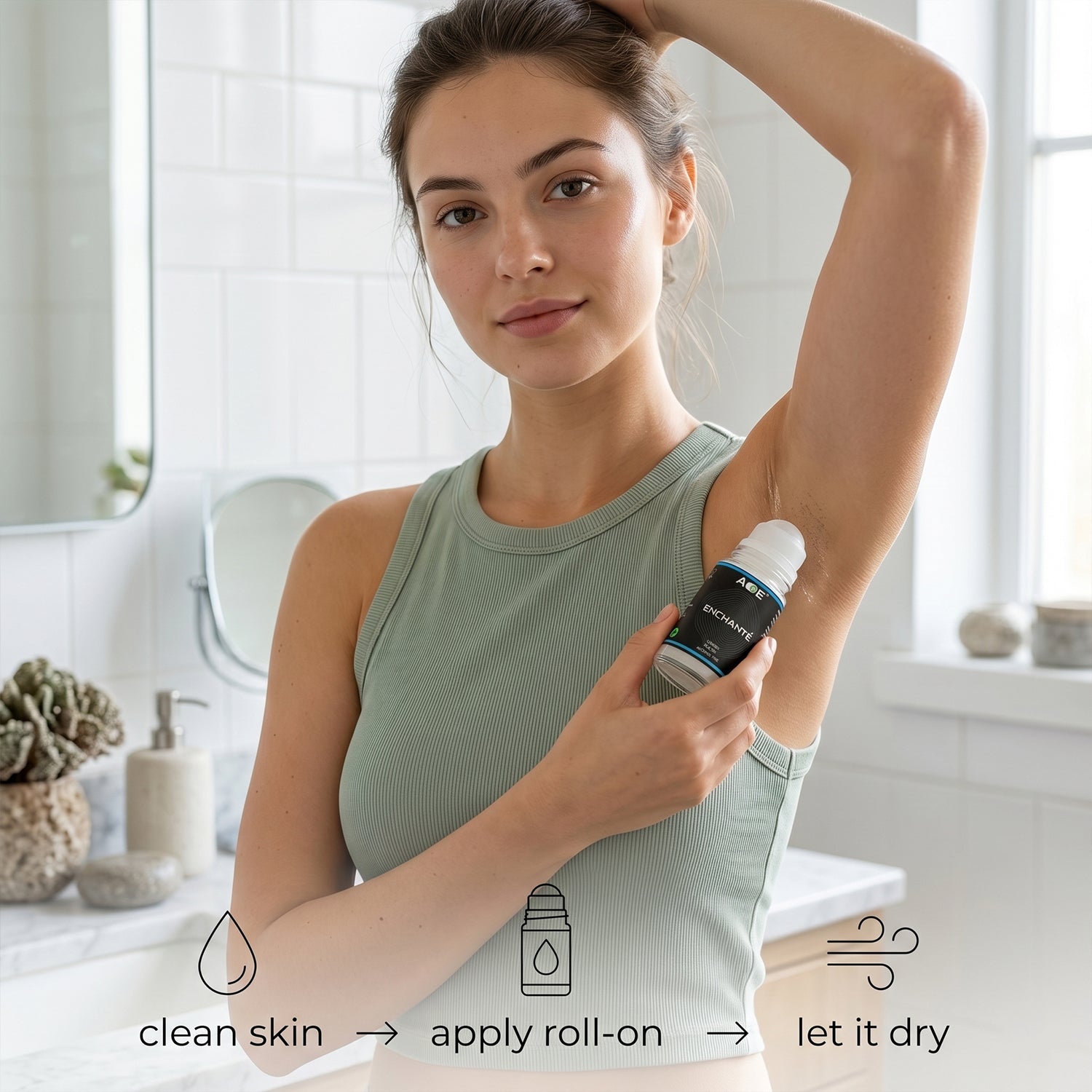 Unisex Roll-On Deodorant Long-Lasting Freshness & Travel-Friendly - Front View