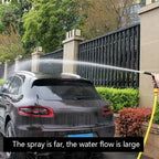 ALVENZA Water Spray Gun – Brass Multi-Mode Nozzle | Velvet Wheels