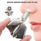 Nose Hair Clipper Stainless Steel Manual Trimmer | Calm & Curl - Back View