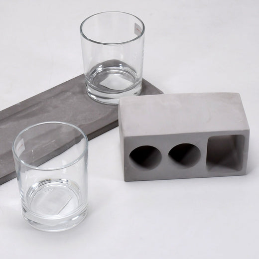 ALVENZA Wine Glass Holder Set – Elegant Marble & Lead-Free Glasses | Indo Glow
