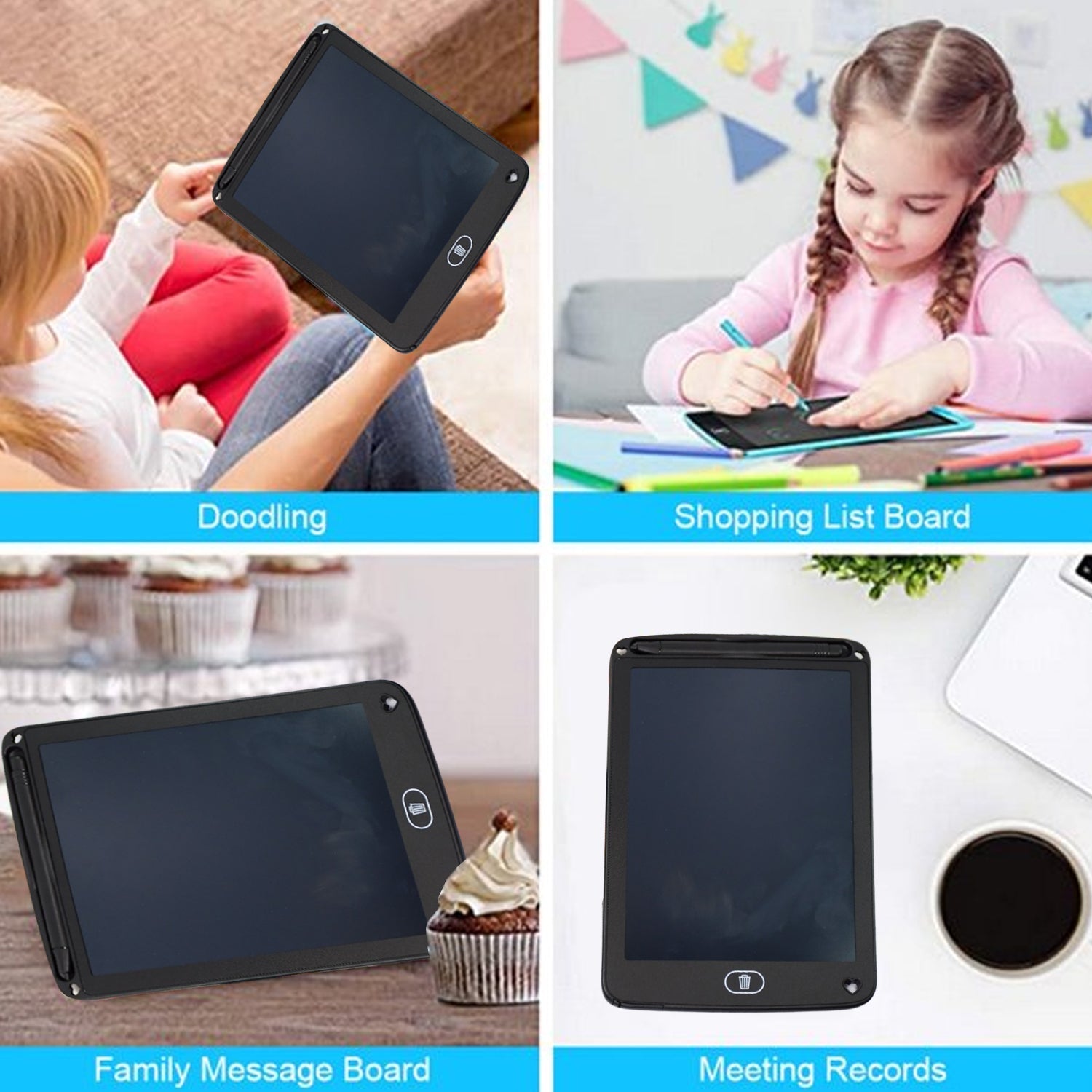 ALVENZA LCD Writing Pad for Kids – 8.5 Inch Portable Tablet | Boardoria