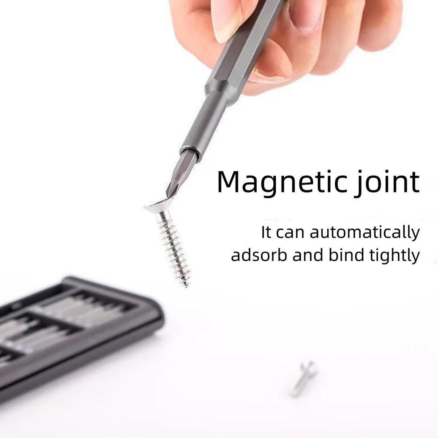 Precision Screwdriver Set 24-in-1 Magnetic Tool Kit | BoltForce - Detail View 7