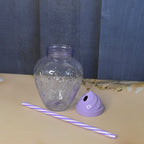BPA-Free Plastic Drinking Cup Durable & Portable | Tidy Table - Back View
