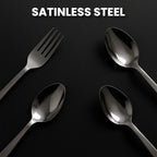 ALVENZA Stainless Steel Cutlery Set – Durable 24-Piece Dining Essentials