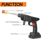 ALVENZA Cordless Car Washer – 48V Double Battery High Pressure | Carivox