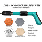 Manual Steel Nail Gun – Portable Wall Fastener | BoltForce
