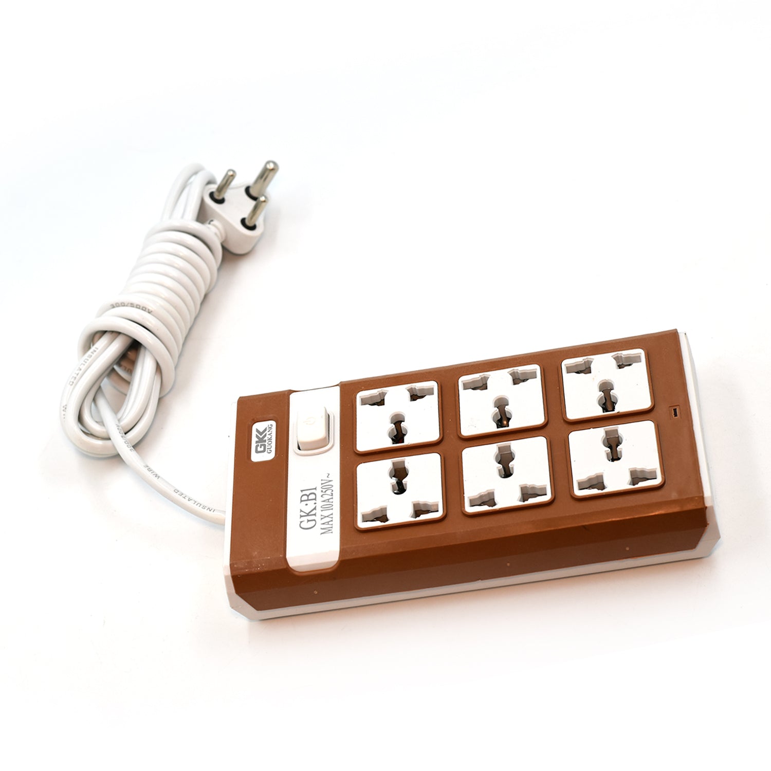ALVENZA Extension Board – 6 Way Multi-Plug with 10m Cord | Indo Glow