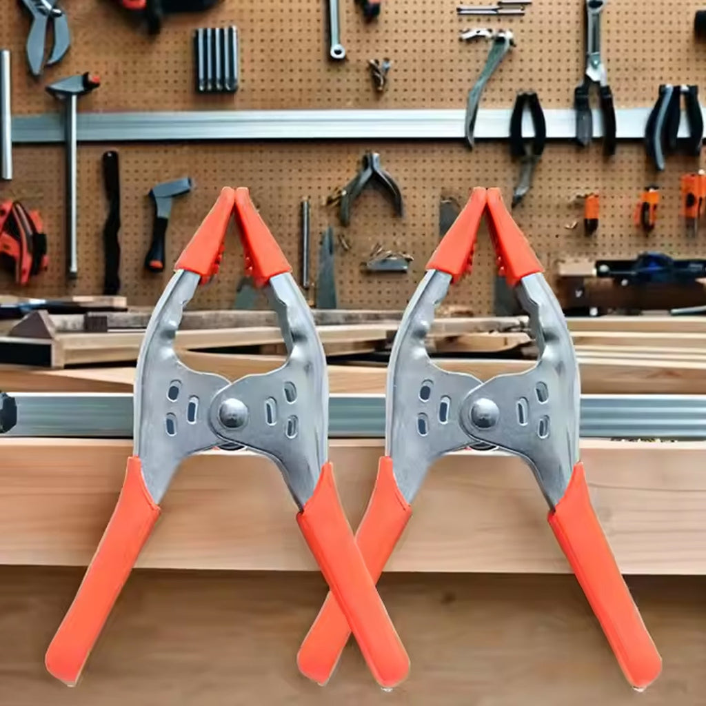 Heavy Duty Spring Clamp 6 Inch Metal, 3 Inch Jaw - Detail View 5