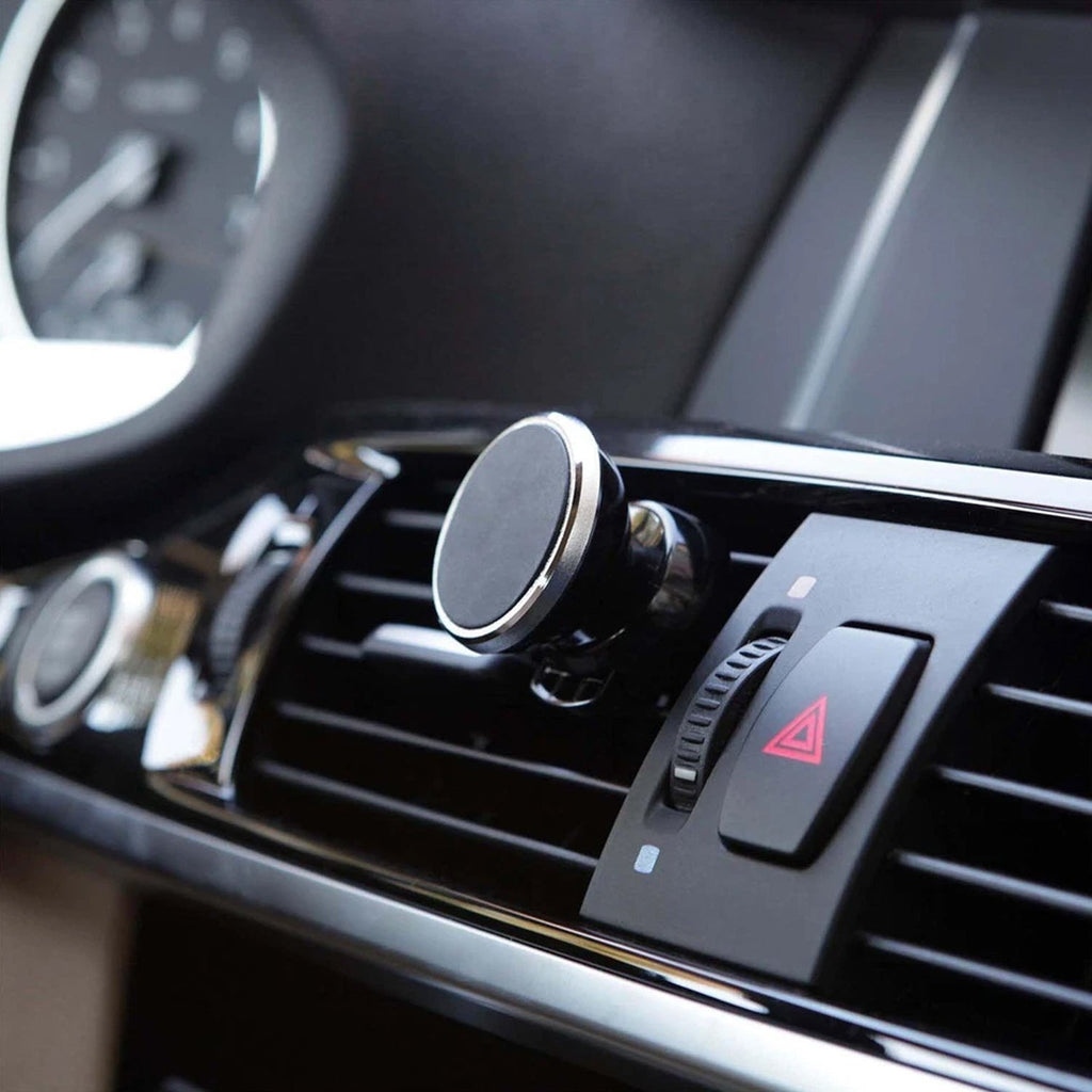 ALVENZA Universal Magnetic Car Mobile Holder – 360° Rotating Strong Grip