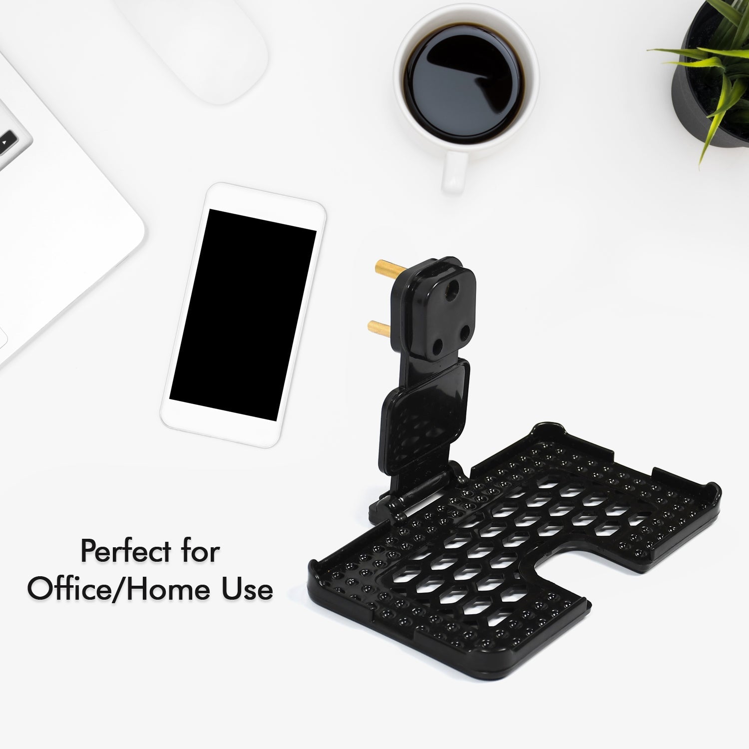 ALVENZA Mobile Charging Wall Holder – Foldable, Secure Stand | PHOBIA
