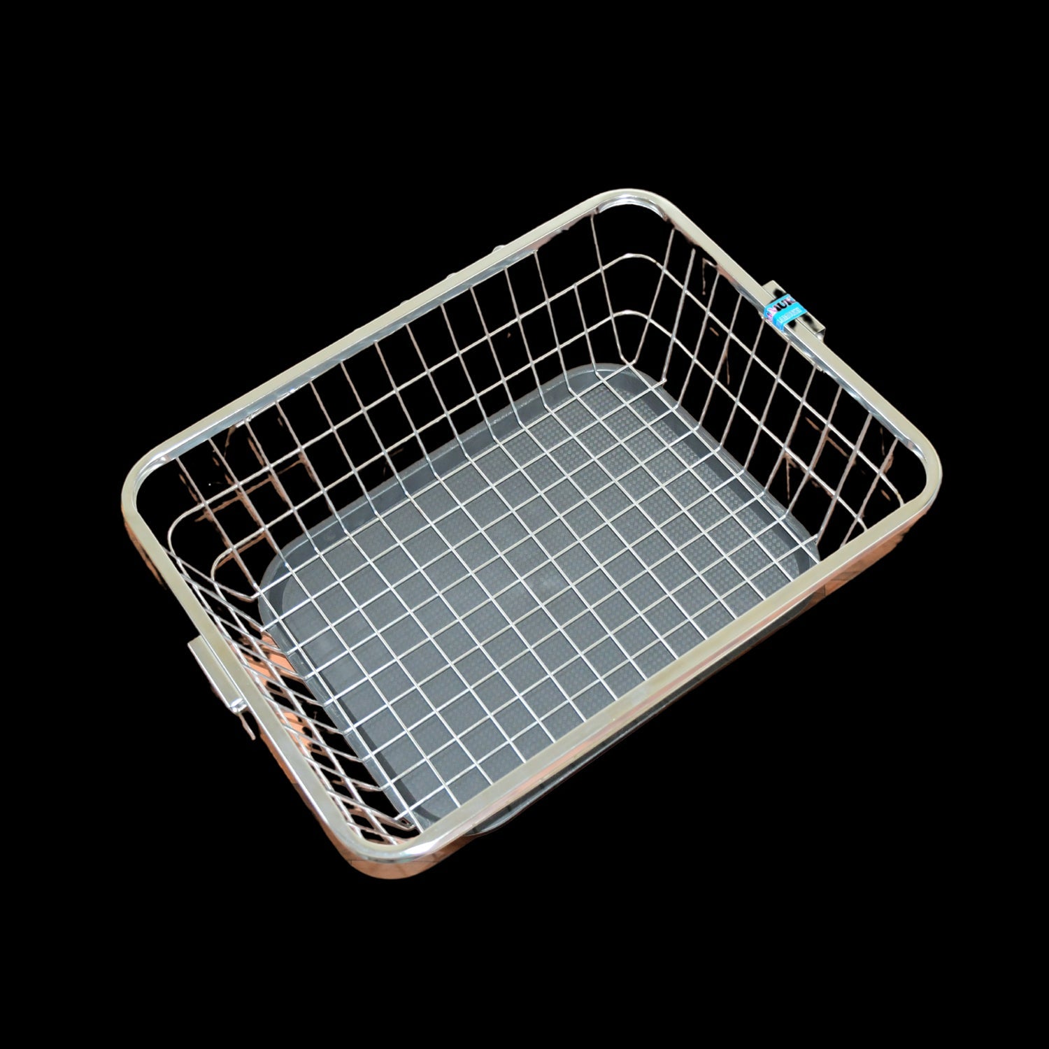 ALVENZA Stainless Steel Dish Drainer – Drip Tray & Utensil Holder | Quickslice