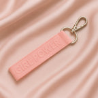ALVENZA Girl Power Fabric Ribbon Keychain – Motivational & Durable Accessory