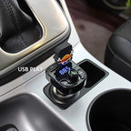 ALVENZA Car Bluetooth FM Transmitter – Dual USB Fast Charger | RaceVault