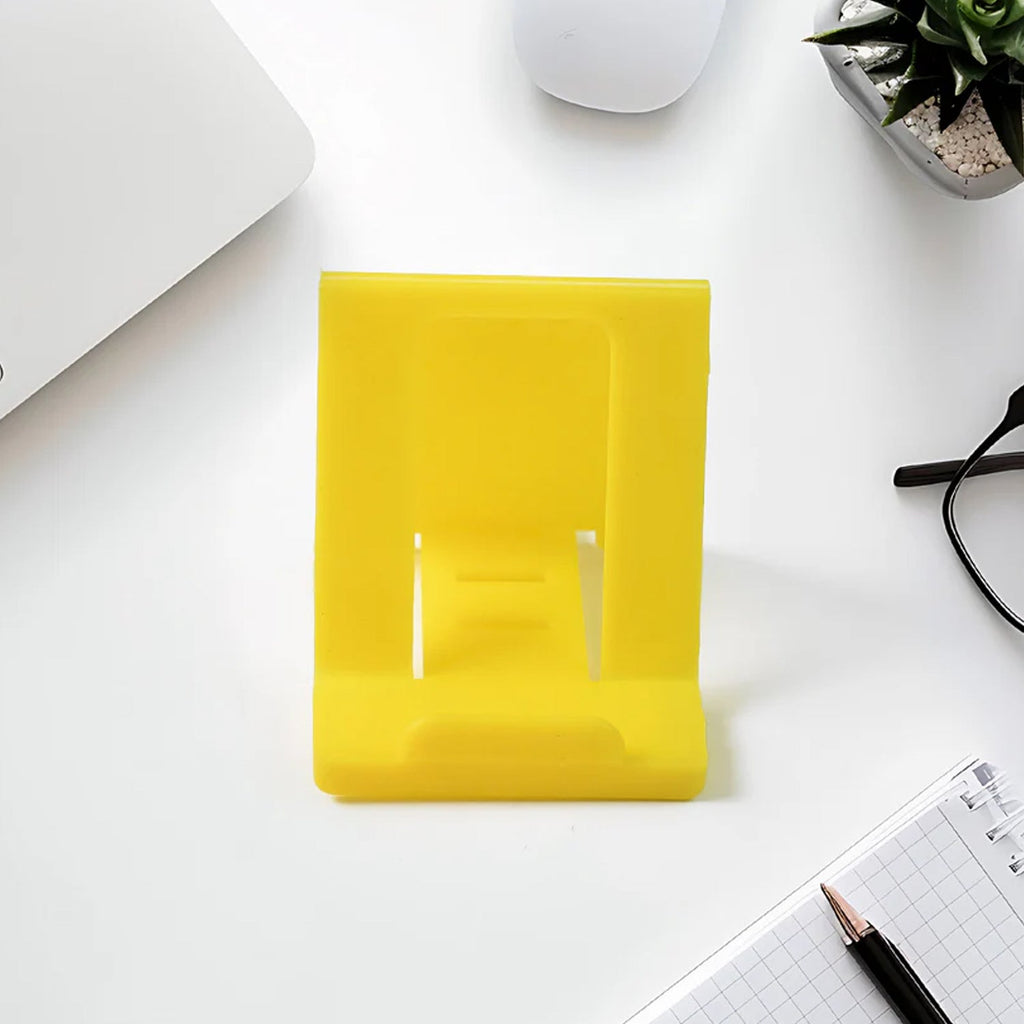 ALVENZA Plastic Mobile Phone Stand – Adjustable Foldable 6-Piece Set