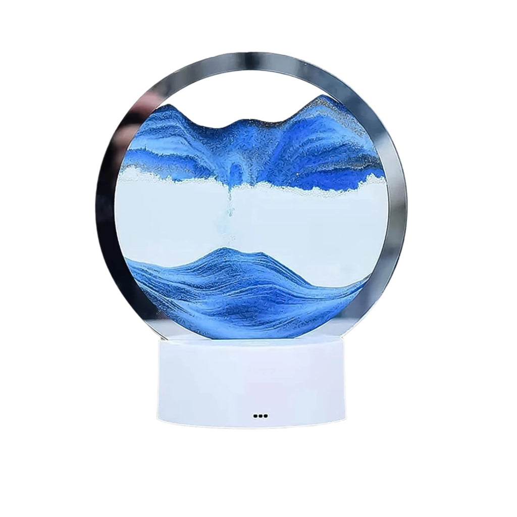 ALVENZA Moving Sand Art Picture – 5 Color Light Changing Decor | Craftily