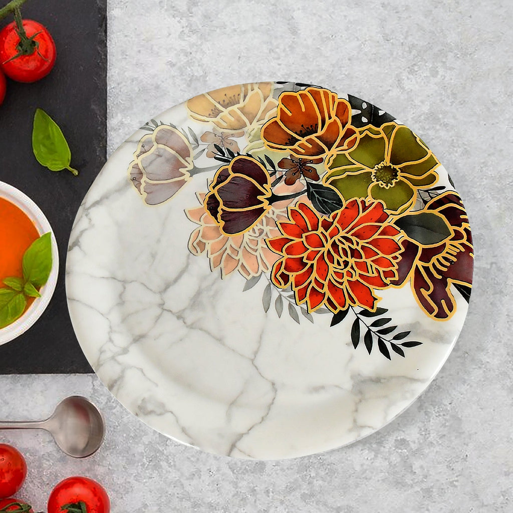 ALVENZA Plastic Dinner Set – 18-Piece Microwave & Dishwasher Safe | Jiaqi