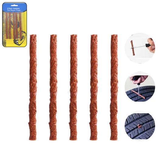 Tyre Repair Strips – Emergency Puncture Seal (5 Pcs)