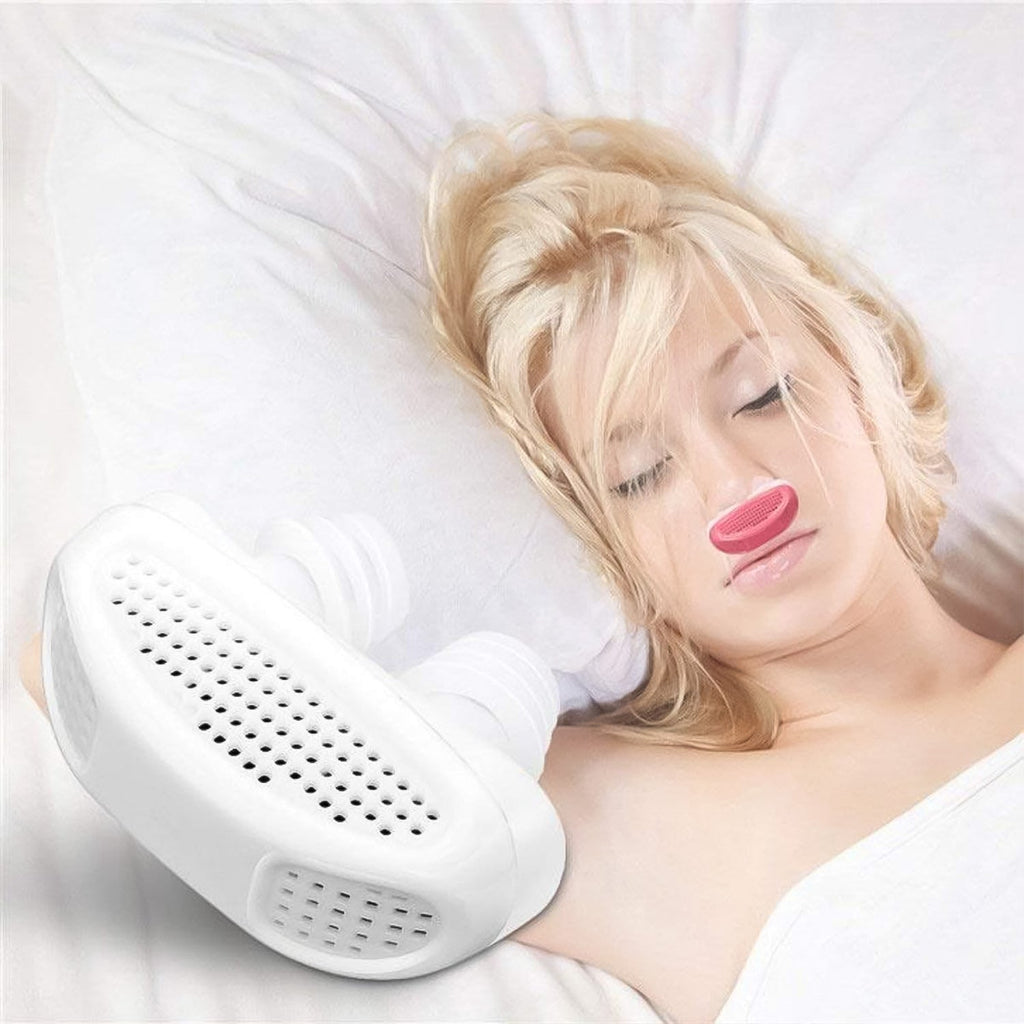 Anti-Snoring Nose Clip 2-in-1 Air Purifier Device - Detail View 6