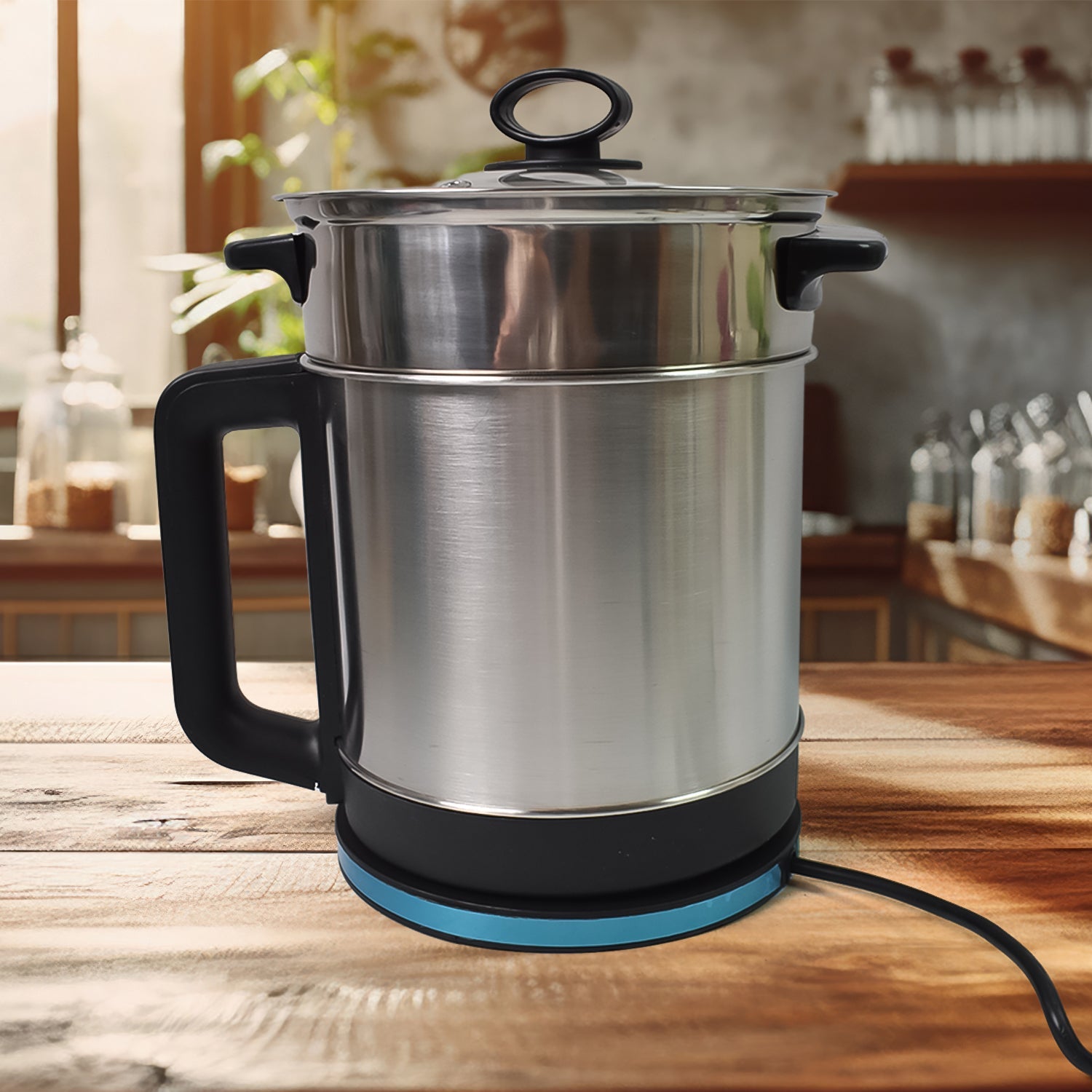 ALVENZA Electric Multi Cooker – 2.5L Stainless Steel 800W | FirePot