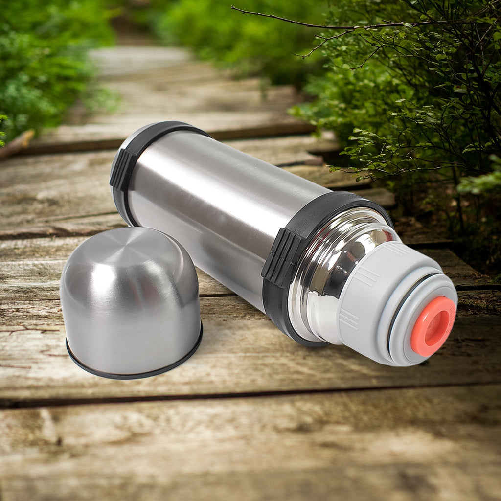 ALVENZA Stainless Steel Coffee Vacuum Flask – 750ml Portable Bottle