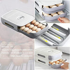 ALVENZA Egg Storage Box – Drawer Style Fridge Organizer for Freshness | Storenzo