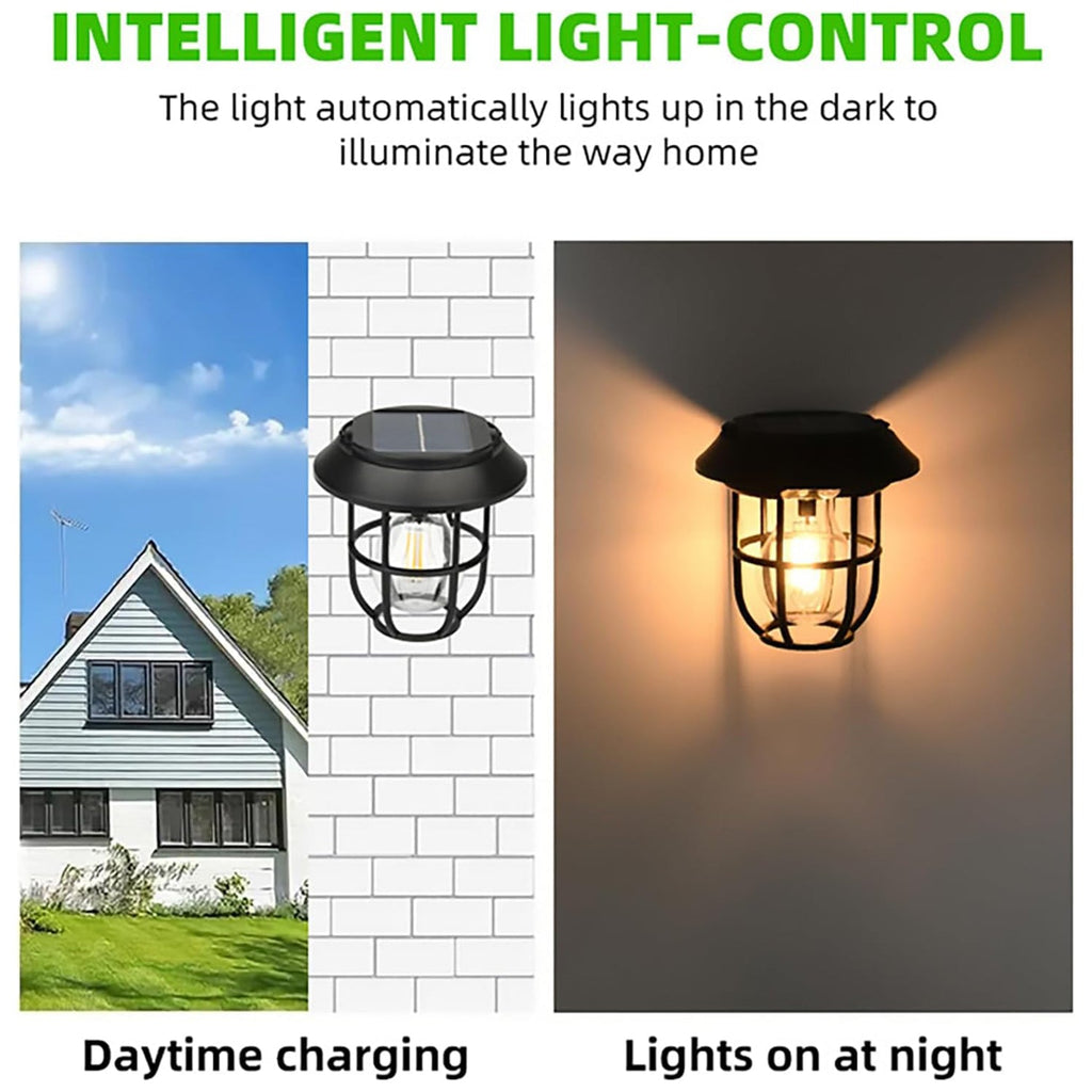 ALVENZA Solar Lantern Wall Lights with Motion Sensor – Energy Efficient & Stylish