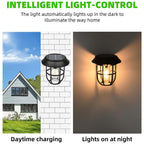 ALVENZA Solar Lantern Wall Lights with Motion Sensor – Energy Efficient & Stylish