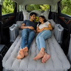 ALVENZA Car Air Mattress Bed Set – Portable, Quick-Inflate Travel Bed, Car Sofa