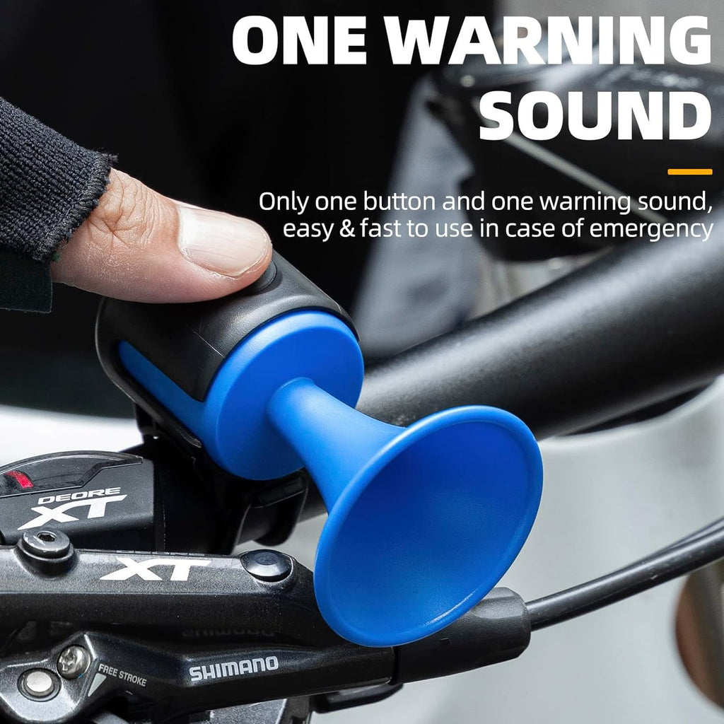 ALVENZA Electric Bicycle Horn – 120dB Waterproof & Long Battery | Safora
