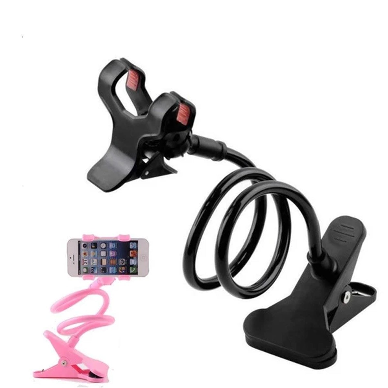 ALVENZA Flexible Phone Stand – 360° Portable Metal Holder | Natation