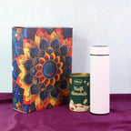 ALVENZA Personalized Stainless Steel Water Bottle Set – Festive Gift Box