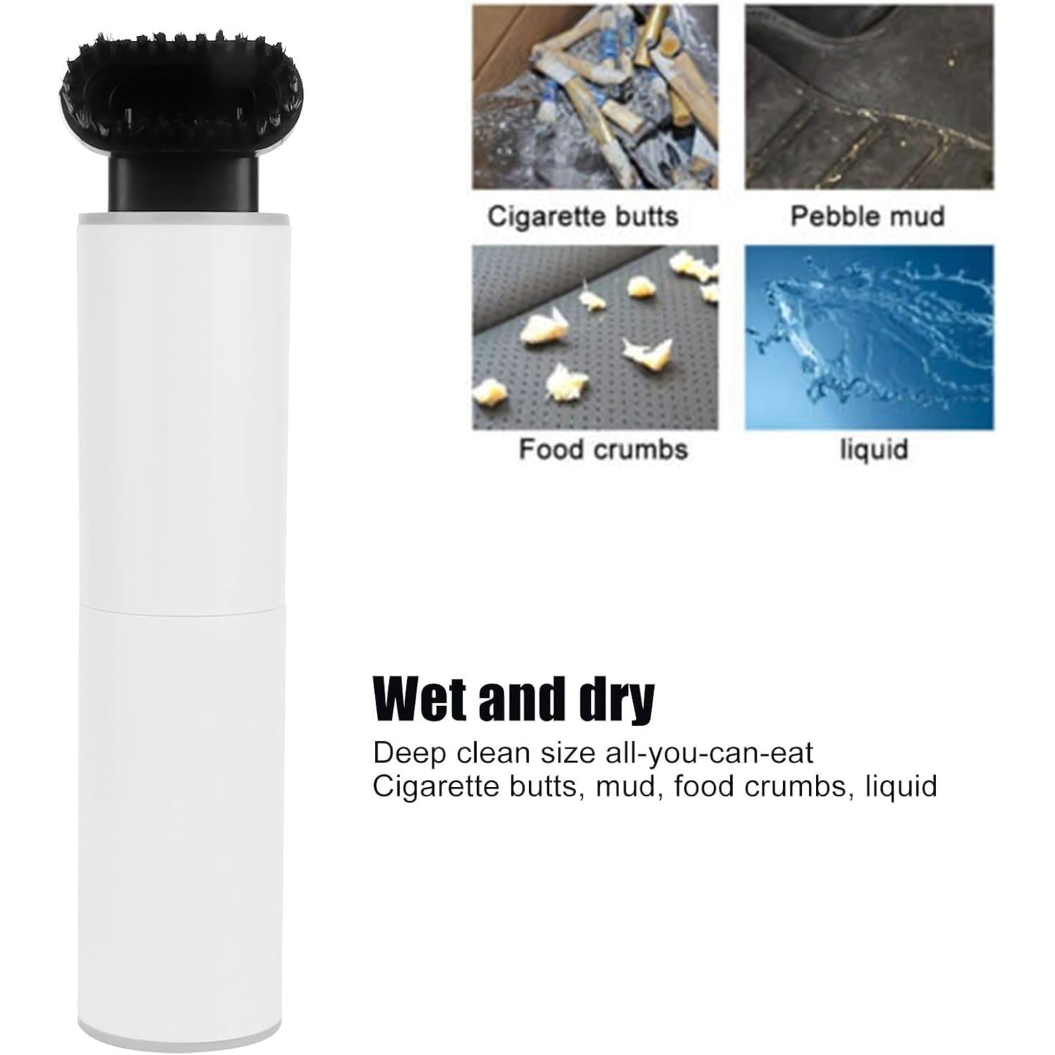 ALVENZA Portable Car Vacuum Cleaner – Wet & Dry Use | Storenzo