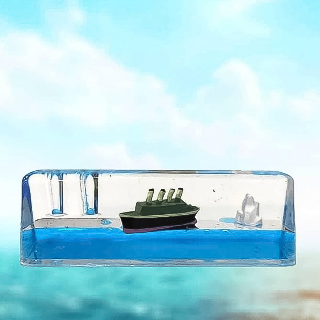 ALVENZA Floating Cruiser Ship Decor – Unsinkable Stress Relief Toy | Styleva