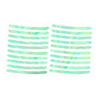 ALVENZA Reflective Car Wheel Stickers – Multicolored 20 Pcs for Night Safety | Velvet Wheels