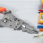 ALVENZA Wire Stripper Pliers 8-in-1 – Ergonomic Soft Grip Multi-Tool