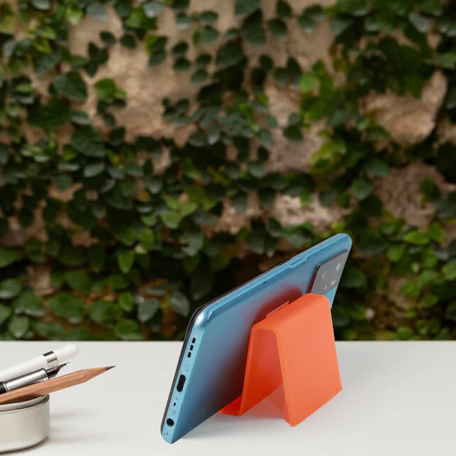 ALVENZA Mobile Phone Stand – Durable Plastic with Angled Support (2 Pc, Mixed Colors)