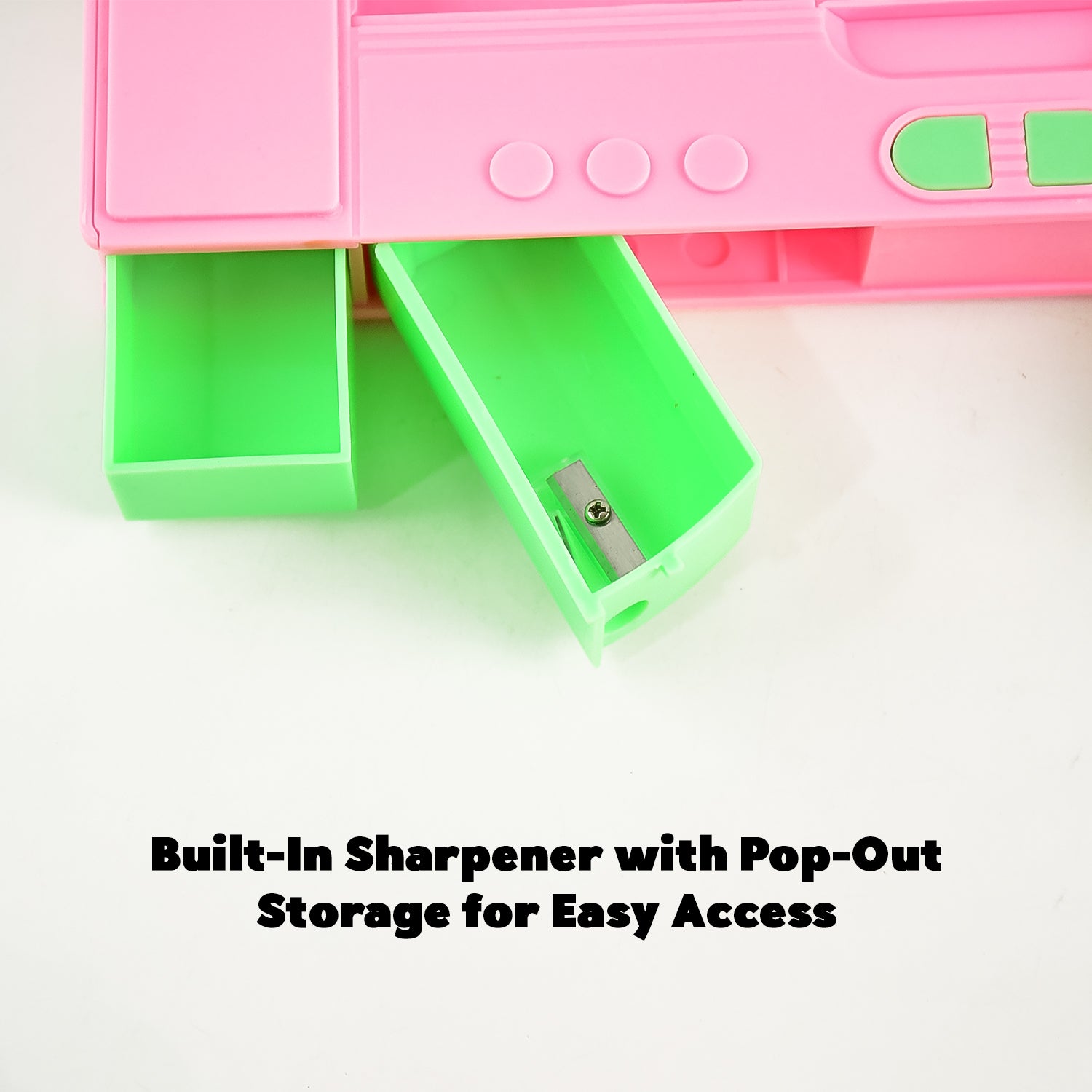ALVENZA Jumbo Geometry Box – Multi-Compartment School Stationery | Writezo