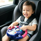 ALVENZA Musical Steering Wheel Toy – Interactive Sound & Light for Toddlers