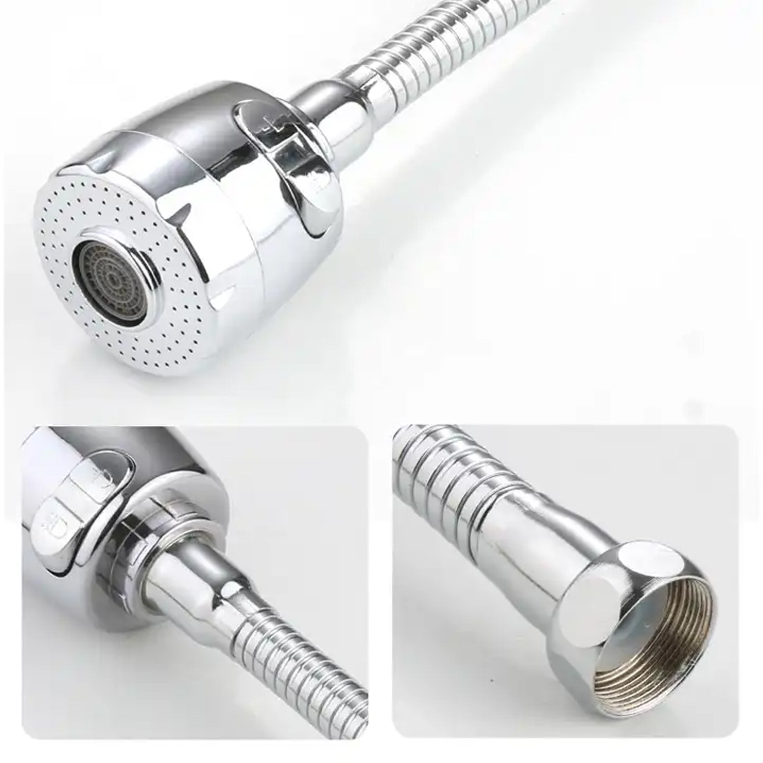 Water-Saving Faucet Sprayer 360 Rotating Extension | Mist & Relax - Detail View 5
