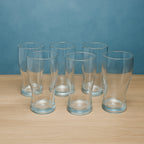 ALVENZA Unbreakable Pitcher Glass Set – Vista 350 ML, 6-Piece Durable Drinkware
