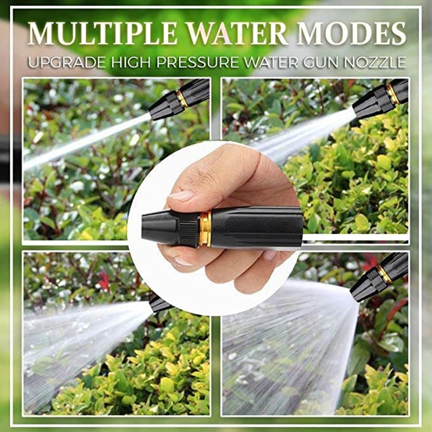 ALVENZA Car Washer Spray Gun – High-Pressure Adjustable Nozzle | Velvet Wheels