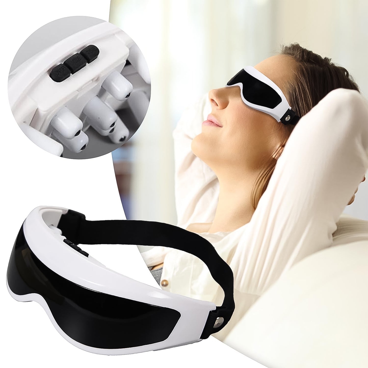 Electric Eye Massager – Heat & Vibration | Velvet Wellness