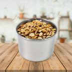 Airtight Stainless Steel Containers See-Through Lid, 500ML (Set of 2) | Konvex - Back View