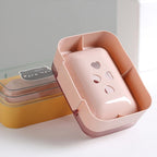 Self-Draining Soap Dish Portable & Leakproof | VelvetBubbles - Detail View 6